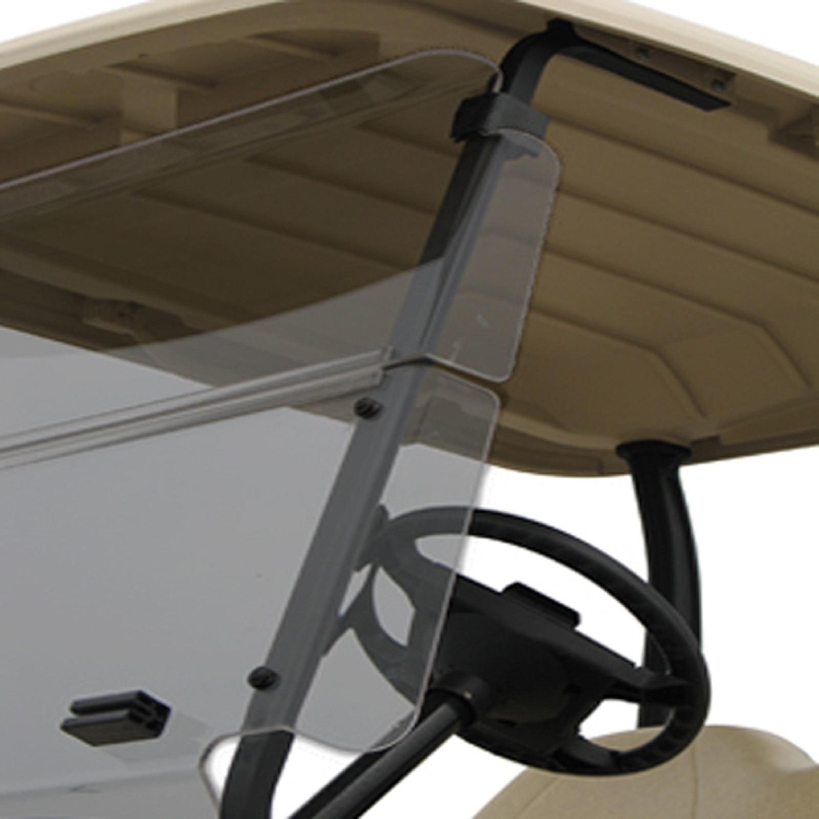 Ezgo Txt T48 Golf Cart 2014 Up Folding 14 Front Winged Windshield Tinted